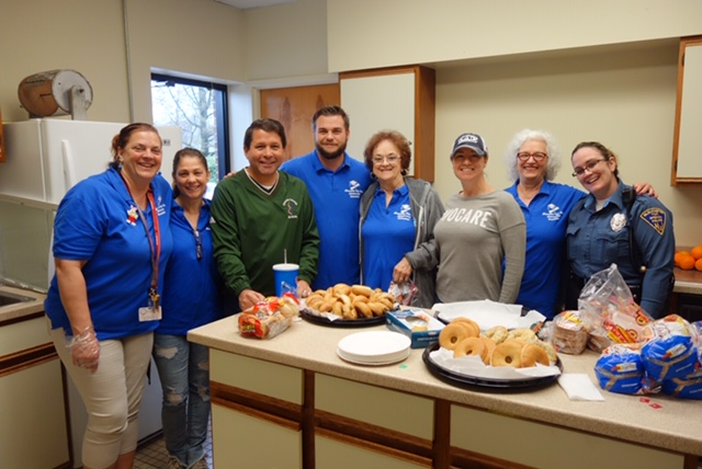Committee volunteers serving the community
