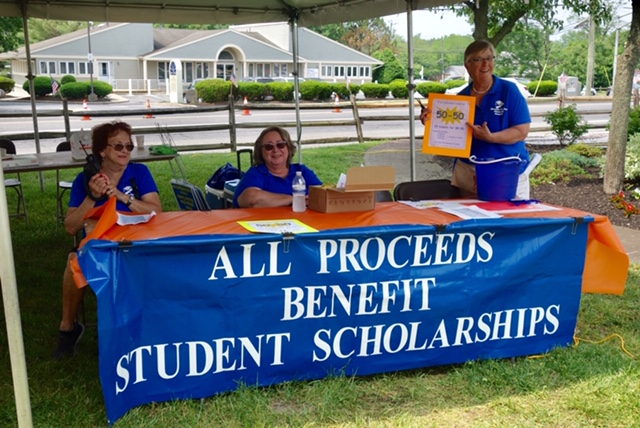All proceeds benefit student scholarships booth